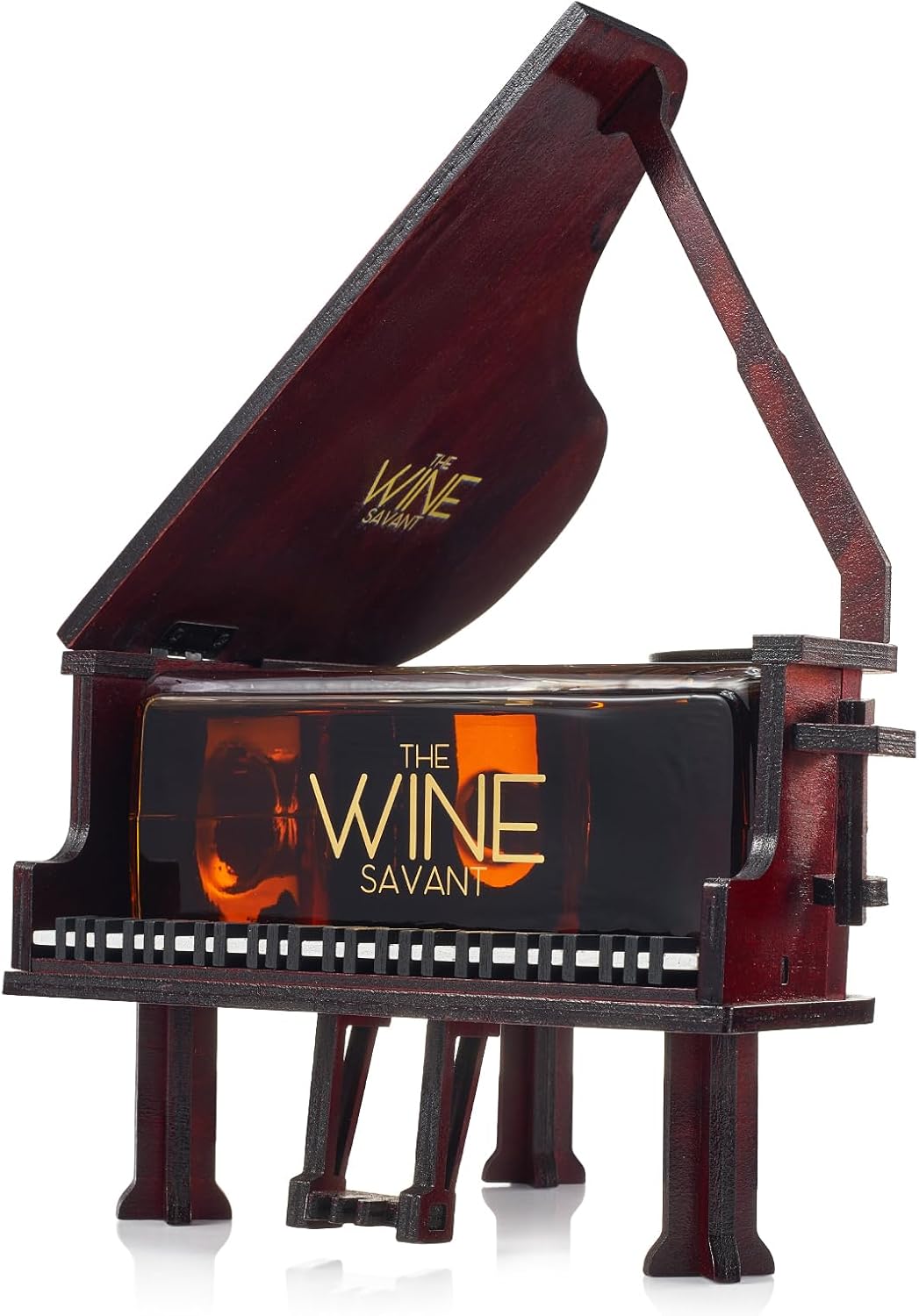 SUNTORY 楽器ボトル 空瓶（デキャンタ）2点セット ピアノ＆バンジョー